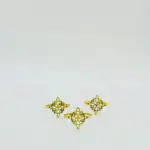 Anillo Nudo De Bruja Espirales Acabado En Dorado - Imagen 2
