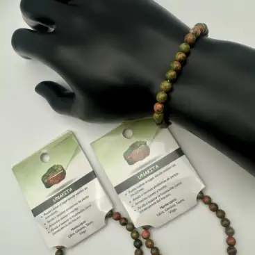 Pulsera De Unakita 6 mm