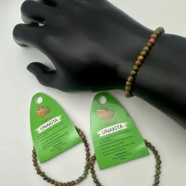 Pulsera De Unakita 4mm