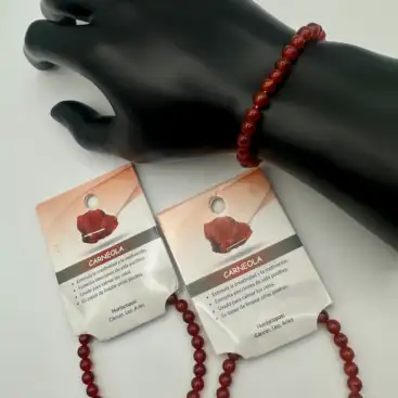 Pulsera De Carneola 6mm
