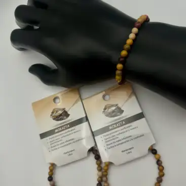 Pulsera De Mokaita 6mm