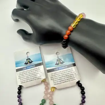 Pulsera De Los 7 Chakras 8mm