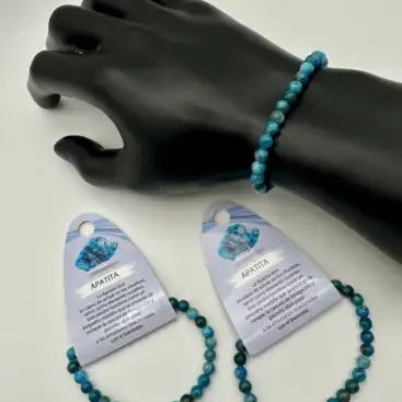 Pulsera De Apatita 6mm