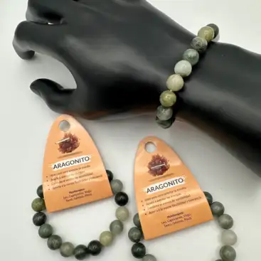 Pulsera De Aragonito 10mm