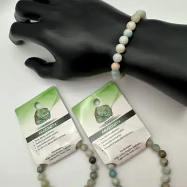 Pulsera De Amazonita 8mm