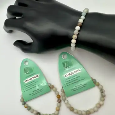 Pulsera De Amazonita 6mm
