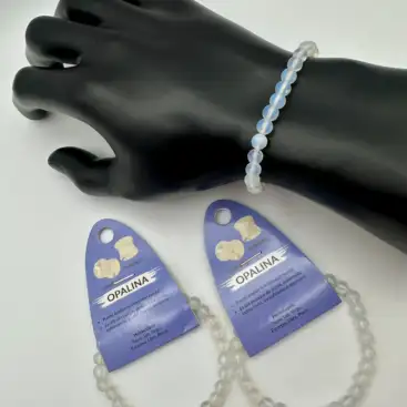 Pulsera De Opalina 6mm