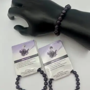 Pulsera De Amatista 8mm