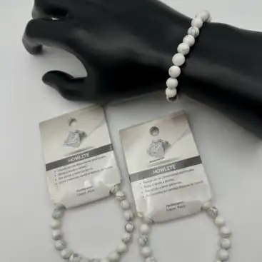 Pulsera De Howlite 8mm