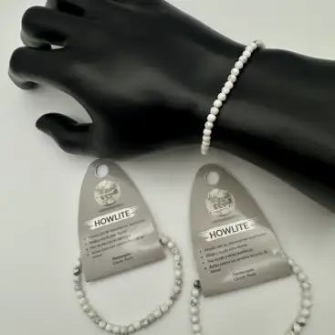 Pulsera De Howlite 4mm