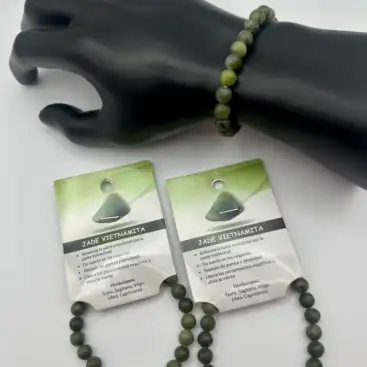 Pulsera De Jade Vietnamita 8mm