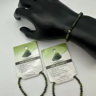 Pulsera De Jade Vietnamita 4mm