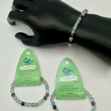 Pulsera De Fluorita 6mm