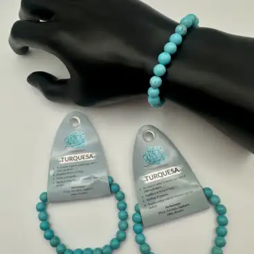 Pulsera De Turquesa 8mm