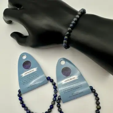 Pulsera De Lapislazuli 6mm