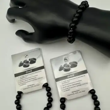 Pulsera De Ónice 10mm