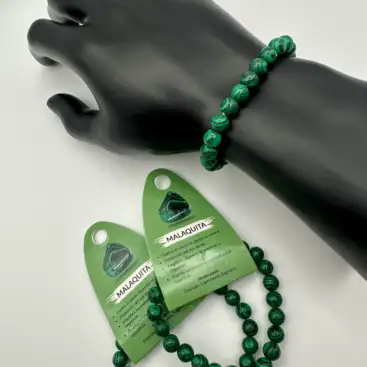 Pulsera De Malaquita 8mm