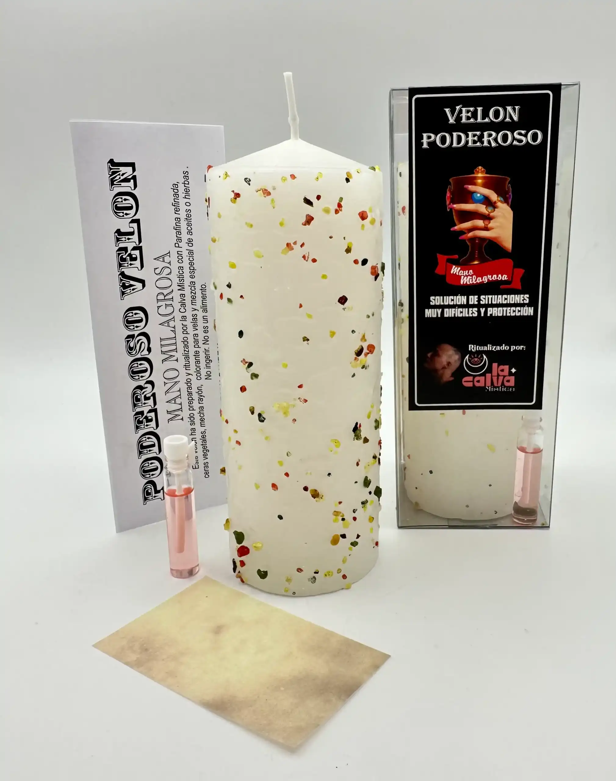 Velon Magia Milagrosa: Mano Poderosa La Calva Mistica