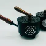 Portainciensos Acero Con Símbolos - Imagen 2