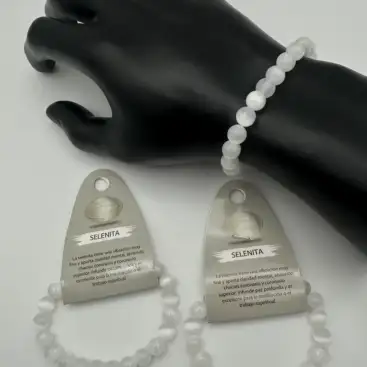 Pulsera Selenita 8mm