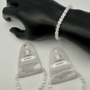Pulsera De Selenita 6mm