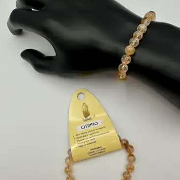 Pulsera De Citrino 8mm