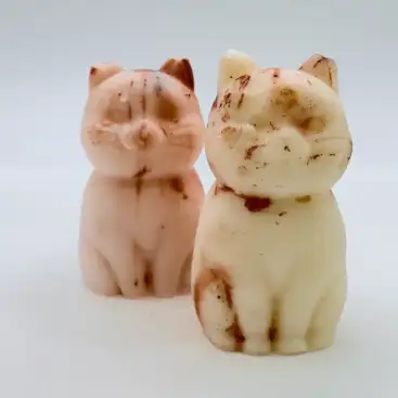Cera Aromatica Palo Santo Gatos (Dos Unidades) La Calva Mistica