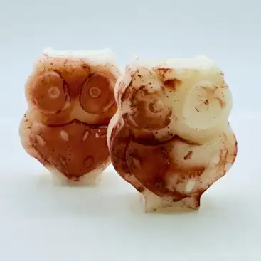 Cera Aromatica Palo Santo Buhos (Dos Unidades) La Calva Mistica