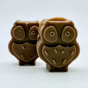 Cera Aromatica Chocolate Buhos (Dos Unidades) La Calva Mistica