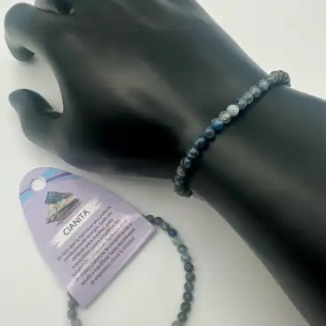 Pulsera Cianita 6mm