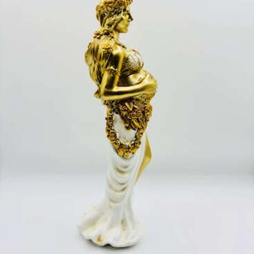 Figura Madre Tierra Gaia Dorada - Imagen 2