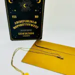 Colgante Puntero De Ouija Dorado Acero
