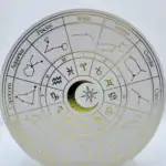 Joyero Astrologico Blanco Redondo - Imagen 3