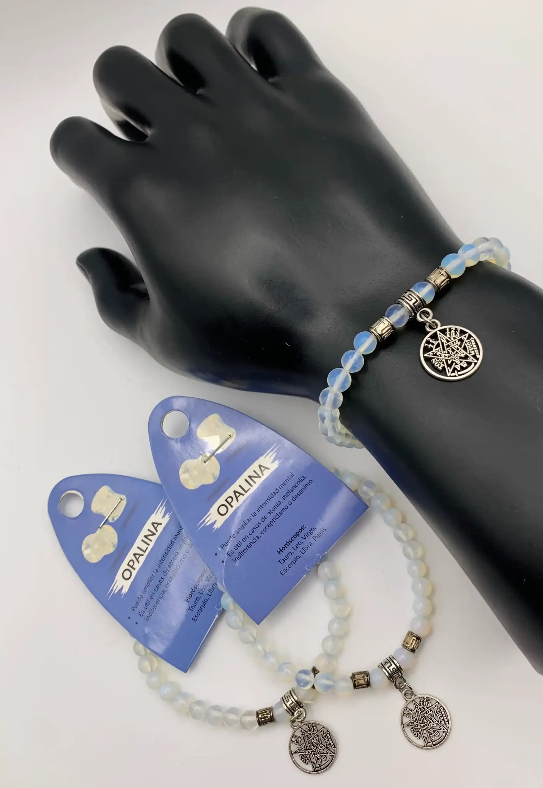 Pulsera De Opalina Con Tetragramaton