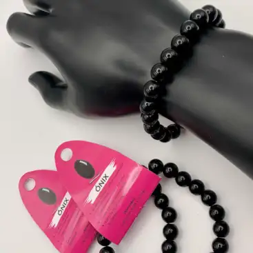 Pulsera Mineral Onix Hombre