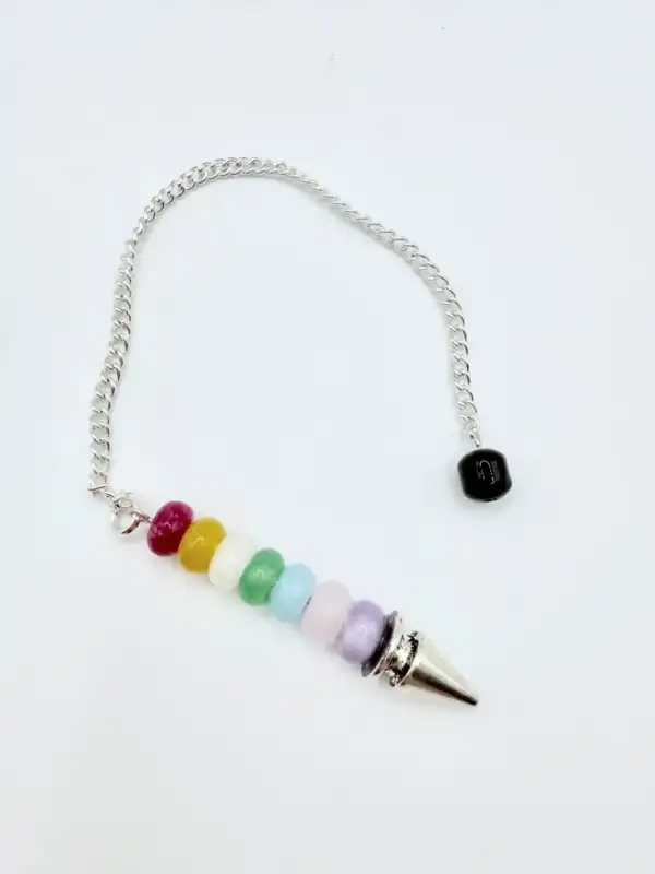 Pendulo 7 Chakras Y Onix