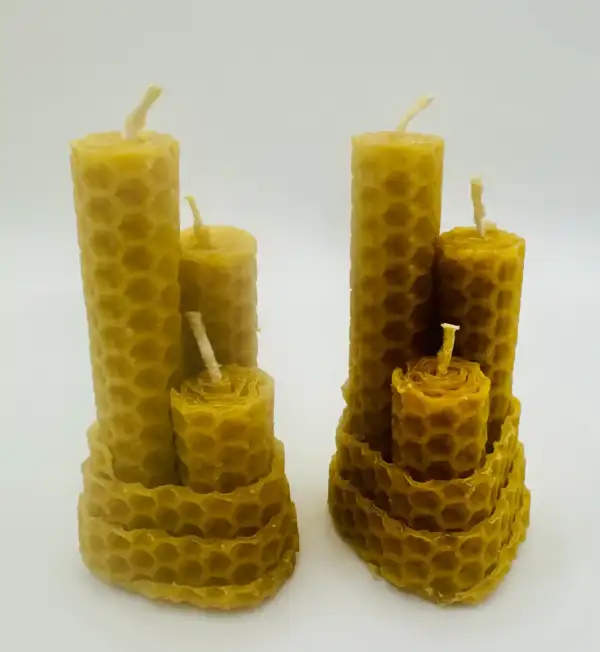 Vela De Miel Volcan 3 Mechas