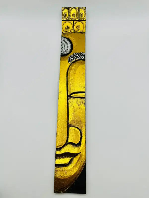 Porta Incienso XL Dorado Buda