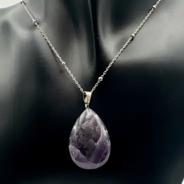 Colgante De Gota Amatista