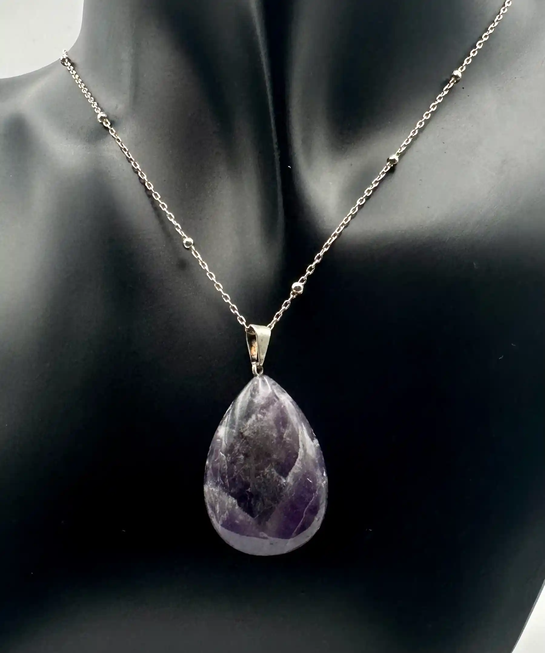 Colgante De Gota Amatista