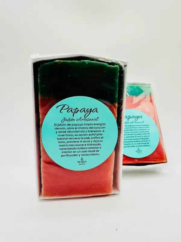 Jabon Artesanal Papaya