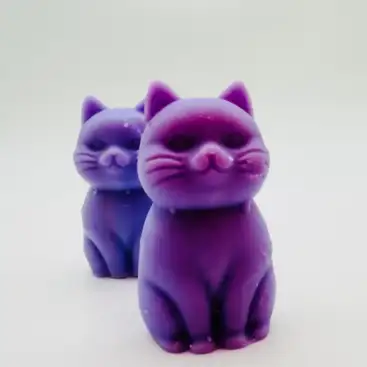 Cera Aromatica Lavanda Y Manzanilla Gatos (Dos Unidades) La Calva Mistica