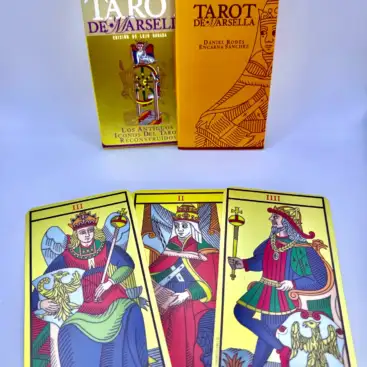 Arcanos Mayores Tarot De Marsella Edicion De Lujo Dorada
