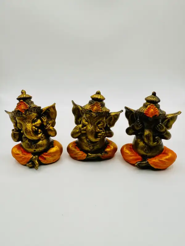 Pack Ganeshas Color Naranja