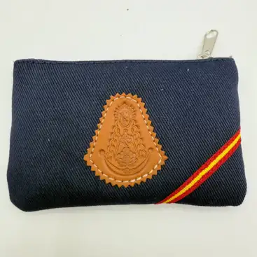 Monedero Virgen Del Rocio Azul