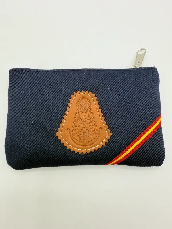 Monedero Virgen Del Rocio Azul