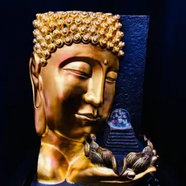 Fuente De Agua de Buda Grande