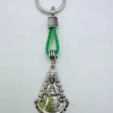 Llavero Virgen Del Rocio Relieve