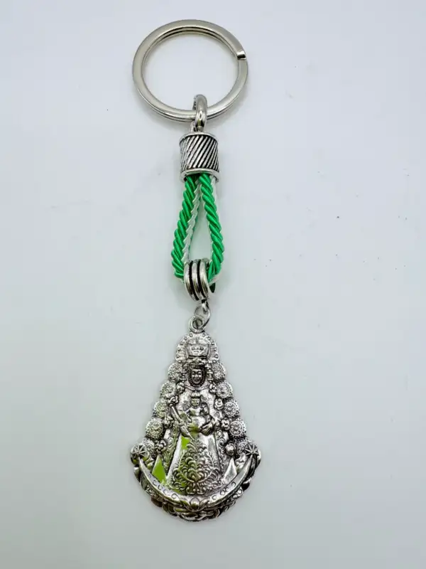 Llavero Virgen Del Rocio Relieve