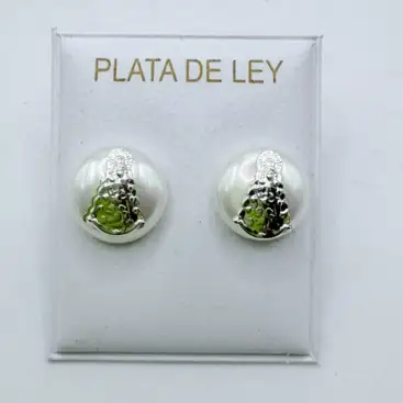 Pendientes Virgen Del Rocio Perlas